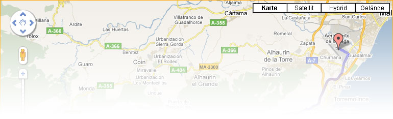 Malaga Routenplaner.