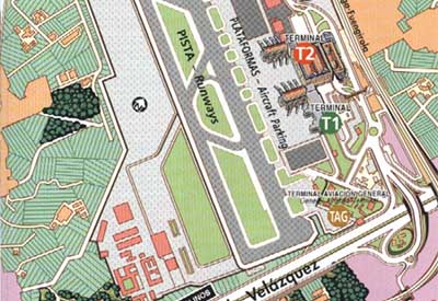 mapa aeropuerto malaga 2