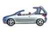 Hire a Peugeot 207 Cabrio