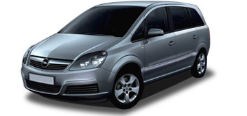 Opel Zafira or similar