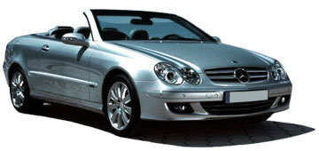 Mercedes CLK Cabrio or similar