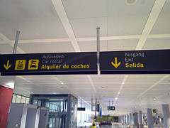 Malaga airport arrivals