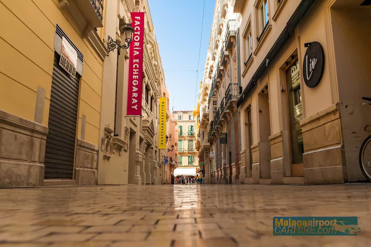 Malaga old town