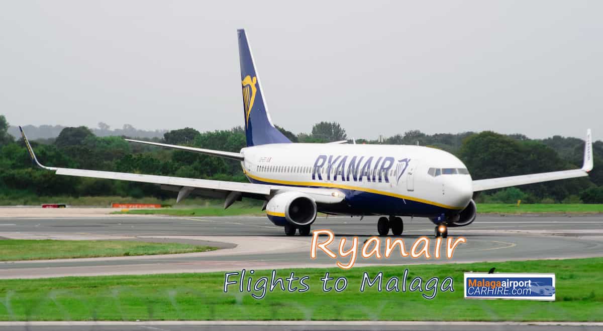 Flights with Ryanair to Malaga