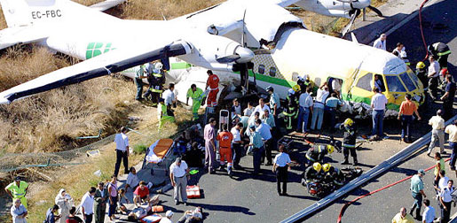 Accidente aéreo de 2001 en el aeropuerto de Málaga