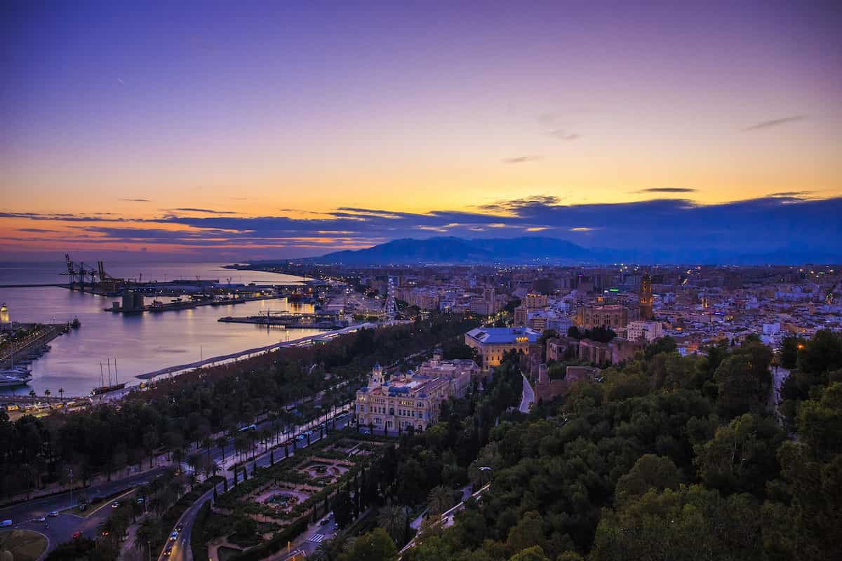 Malaga centre