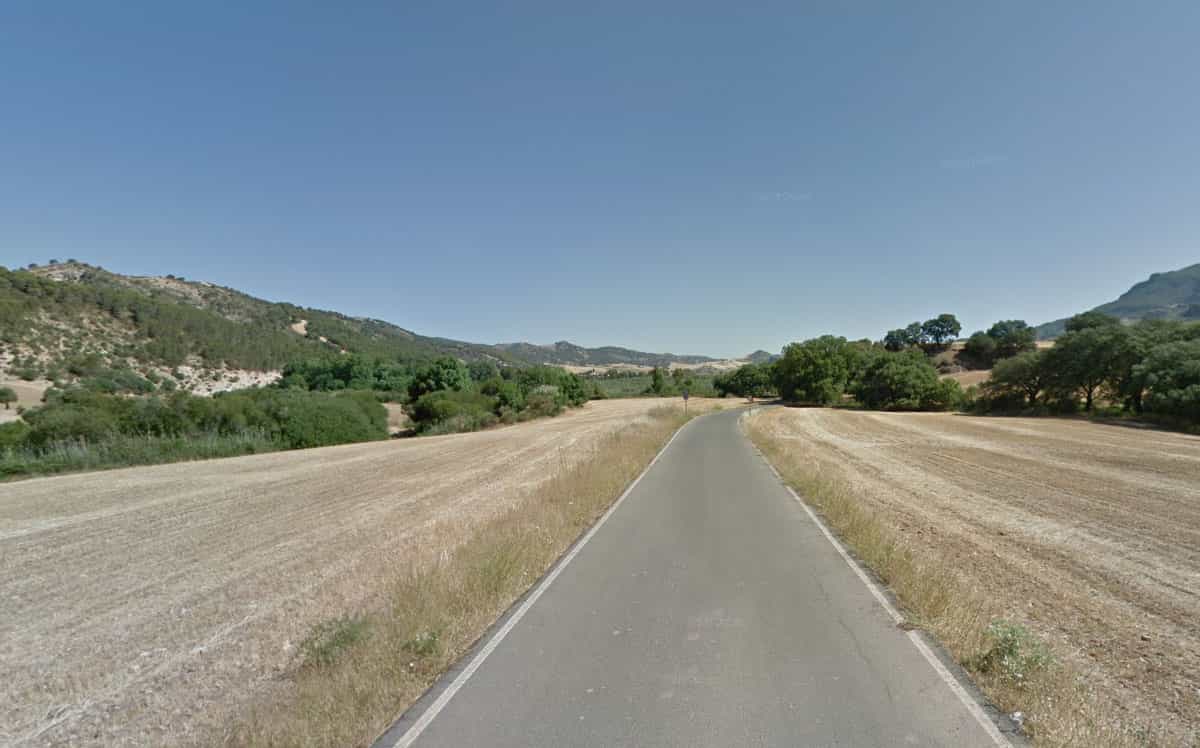 road route in Malaga