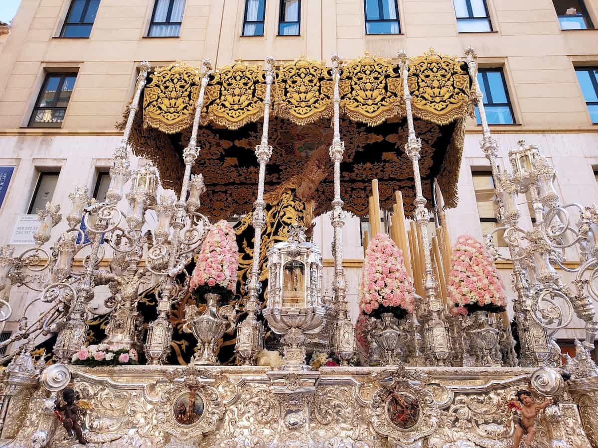 Easter Throne in Malaga