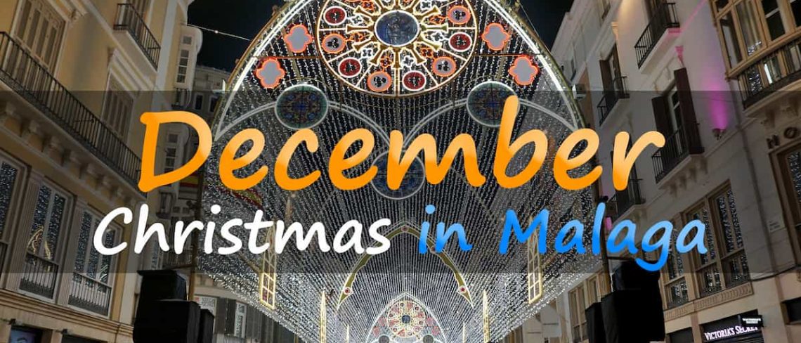 Christmas in Malaga in December
