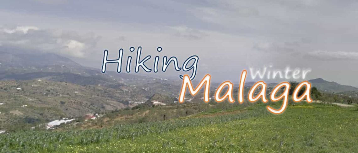 Hiking in Malaga in winter