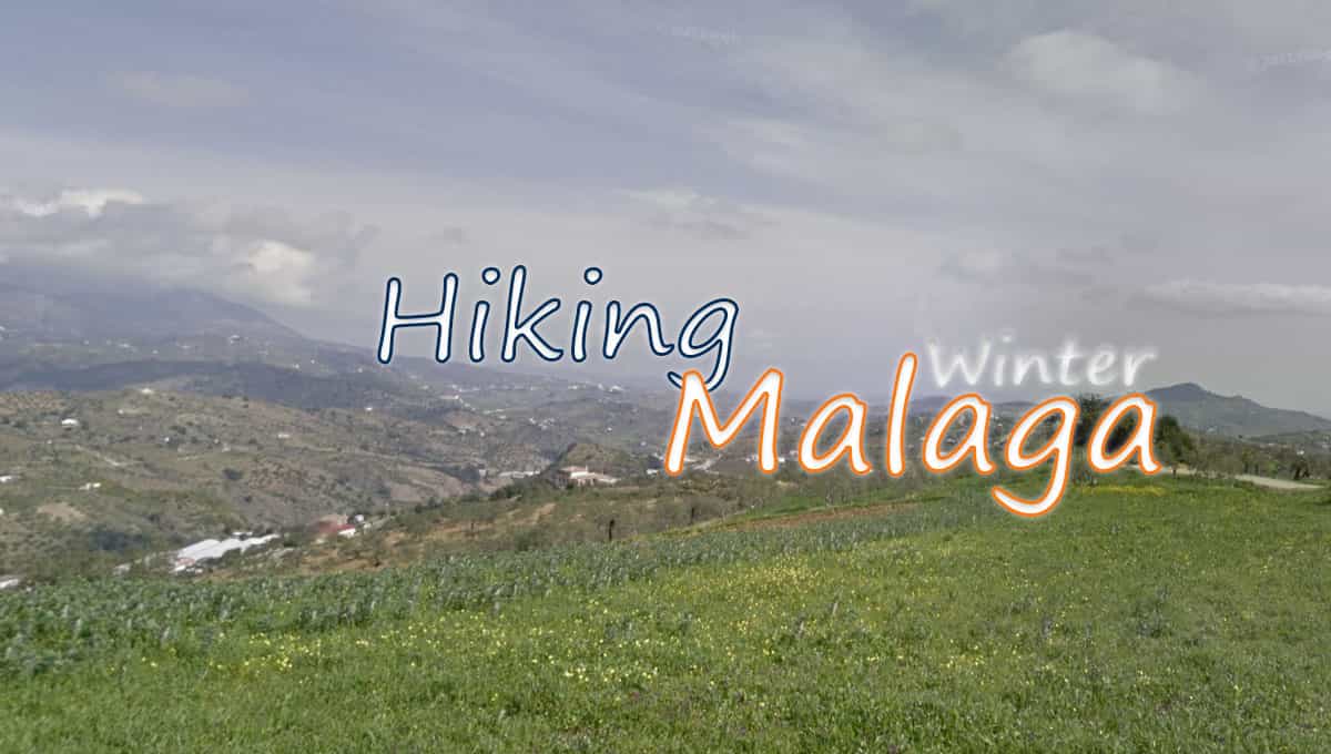 Hiking in Malaga in winter