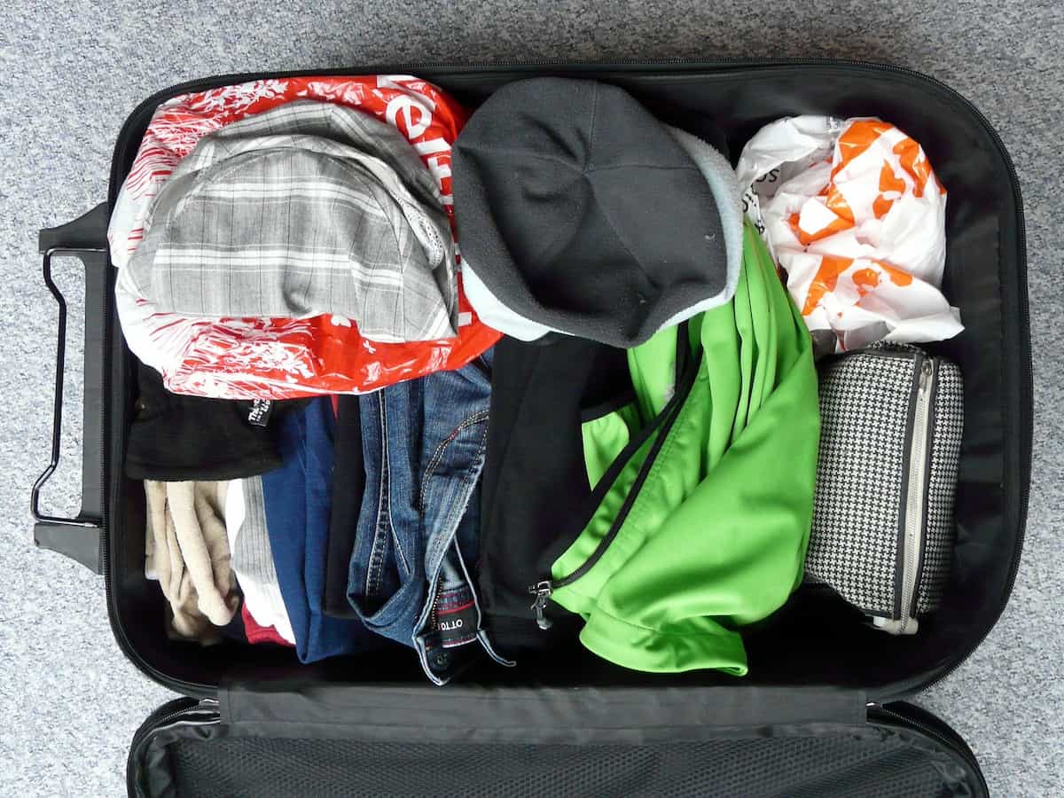 suitcase for Malaga