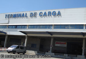 Malaga airport cargo terminal