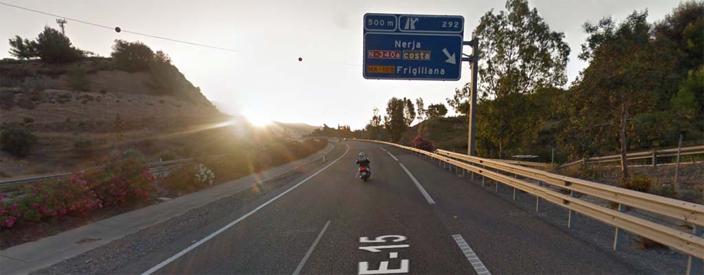 Exit to Nerja and Frigiliana